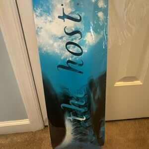 The Hobo Skate Co. Skateboard Deck The Host Signed No Trucks Blue